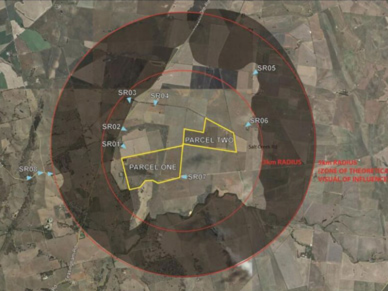 Chaff Mil Solar Farm Mintaro SA