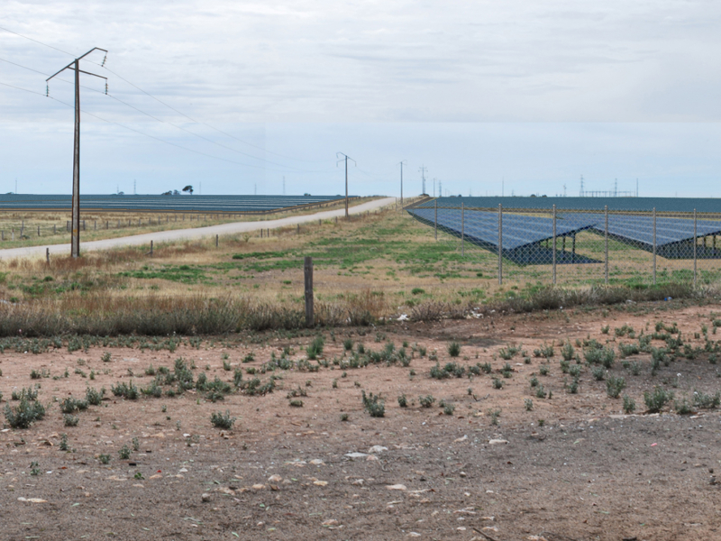 Tailem Bend Solar Project photomontage